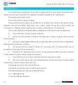 Предварительный просмотр 24 страницы Vega Absolute M-300 User Manual