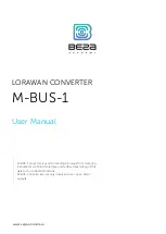 Предварительный просмотр 1 страницы Vega Absolute M-BUS-1 User Manual