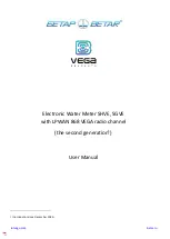 Vega Absolute SHVE User Manual предпросмотр