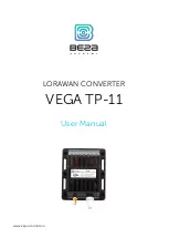 Preview for 1 page of Vega Absolute TP-11 User Manual