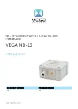 Preview for 1 page of Vega Absolute VEGA NB-13 User Manual
