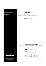 Vega Technologies CP-03 Instruction Manual preview