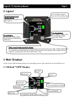 Предварительный просмотр 2 страницы Vega ALT-5 Operating Manual