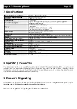 Предварительный просмотр 12 страницы Vega ALT-5 Operating Manual