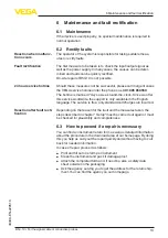 Preview for 13 page of Vega B 53-19 Operating Instructions Manual