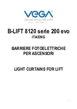 Предварительный просмотр 1 страницы Vega B-LIFT 8120 200 Evo Series Manual