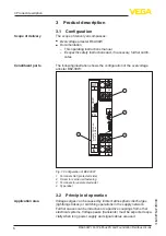 Предварительный просмотр 6 страницы Vega B62-30W Operating Instructions Manual