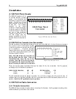 Предварительный просмотр 6 страницы Vega DSP-223 Technical Manual