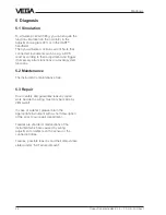 Preview for 44 page of Vega EL 11 Operating Instructions Manual