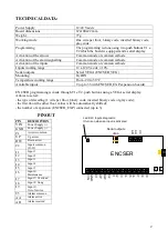 Предварительный просмотр 3 страницы Vega ENCSER Programming Menu Manual