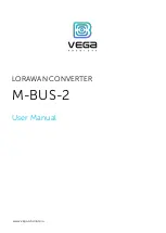 Предварительный просмотр 1 страницы Vega M-BUS-2 User Manual