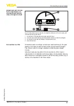 Предварительный просмотр 29 страницы Vega MINITRAC 31 Operating Instructions Manual