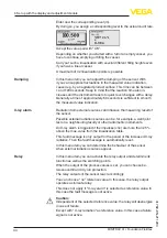 Предварительный просмотр 34 страницы Vega MINITRAC 31 Operating Instructions Manual