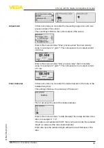 Предварительный просмотр 39 страницы Vega MINITRAC 31 Operating Instructions Manual