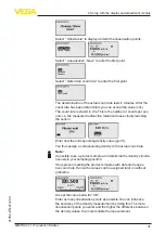 Предварительный просмотр 41 страницы Vega MINITRAC 31 Operating Instructions Manual