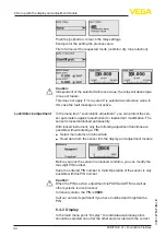 Предварительный просмотр 44 страницы Vega MINITRAC 31 Operating Instructions Manual