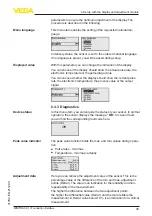 Предварительный просмотр 45 страницы Vega MINITRAC 31 Operating Instructions Manual