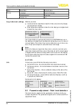 Предварительный просмотр 48 страницы Vega MINITRAC 31 Operating Instructions Manual