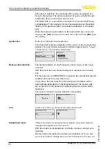 Предварительный просмотр 50 страницы Vega MINITRAC 31 Operating Instructions Manual