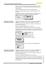 Предварительный просмотр 52 страницы Vega MINITRAC 31 Operating Instructions Manual