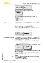 Предварительный просмотр 53 страницы Vega MINITRAC 31 Operating Instructions Manual