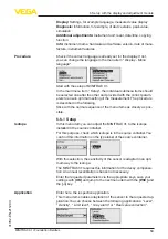 Предварительный просмотр 59 страницы Vega MINITRAC 31 Operating Instructions Manual