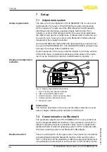 Предварительный просмотр 28 страницы Vega PLICSMOBILE Series Operating Instructions Manual