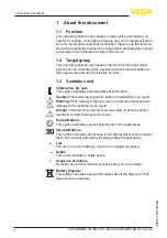 Preview for 4 page of Vega PLICSMOBILE T81 Operating Instructions Manual