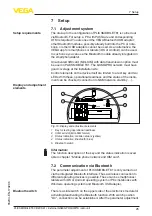 Предварительный просмотр 25 страницы Vega PLICSMOBILE T81 Operating Instructions Manual