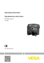 Vega PROTRAC Series Operating Instructions Manual предпросмотр