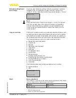 Предварительный просмотр 37 страницы Vega PS60KF Operating Instructions Manual