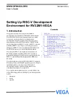 Vega RV32M1-VEGA User Manual preview