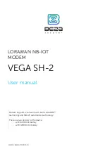 Vega SH-2 User Manual preview