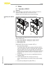 Предварительный просмотр 21 страницы Vega SHLD1 Quick Setup Manual