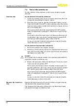 Preview for 38 page of Vega SOURCE 82 Operating Instructions Manual