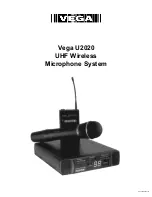 Vega U2020 Manual preview