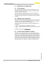 Preview for 22 page of Vega VEGABAR 18 Operating Instructions Manual