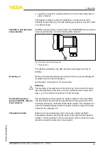 Предварительный просмотр 15 страницы Vega VEGABAR 28 Operating Instructions Manual