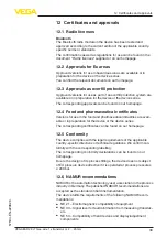 Preview for 39 page of Vega VEGABAR 28 Operating Instructions Manual