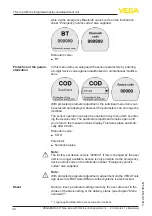 Предварительный просмотр 34 страницы Vega VEGABAR 38 Operating Instructions Manual