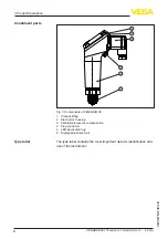 Preview for 8 page of Vega VEGABAR 39 Operating Instructions Manual