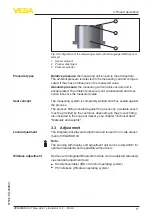 Предварительный просмотр 11 страницы Vega VEGABAR 39 Operating Instructions Manual