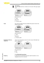 Предварительный просмотр 31 страницы Vega VEGABAR 39 Operating Instructions Manual