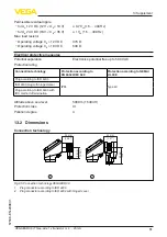 Предварительный просмотр 61 страницы Vega VEGABAR 39 Operating Instructions Manual