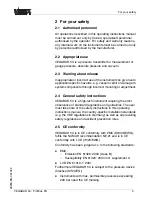 Preview for 5 page of Vega VEGABAR 53 Operating Instructions Manual