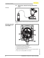 Предварительный просмотр 22 страницы Vega VEGABAR 54 Operating Instructions Manual