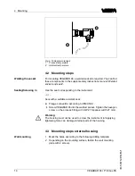 Preview for 14 page of Vega VEGABAR 65 Operating Instructions Manual