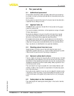 Preview for 5 page of Vega VEGABAR 66 Operating Instructions Manual