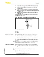 Preview for 17 page of Vega VEGABAR 66 Operating Instructions Manual