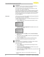 Preview for 34 page of Vega VEGABAR 66 Operating Instructions Manual